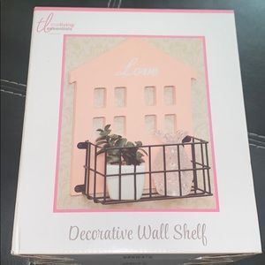 True living essentials decorative wall shelf